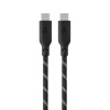 uBear кабель Type-C/Type-C Trend Cable 1.2м (черный/бежевый) DC28BB12TR-CC