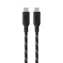 uBear кабель Type-C/Type-C Trend Cable 1.2м (черный/бежевый) DC28BB12TR-CC