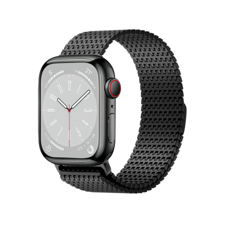 Wiwu ремешок стальной Classic Staineless 46/49 мм (черный) Wi-WB002