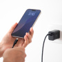 Native Union СЗУ PD Fast GaN Charger 45W Type-C + USB A (черный) FAST-PD45AC-BLK-EU