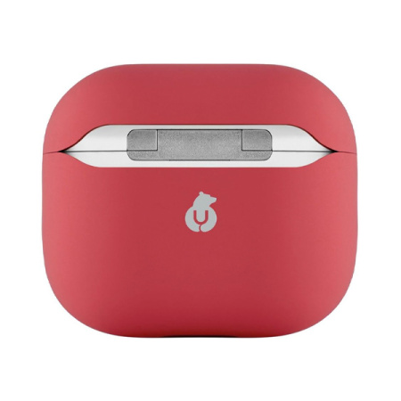 uBear чехол для AirPods 3 cиликоновый (красный) CS64RR04-AP21 uBear чехол для AirPods 3 cиликоновый (красный) CS64RR04-AP21