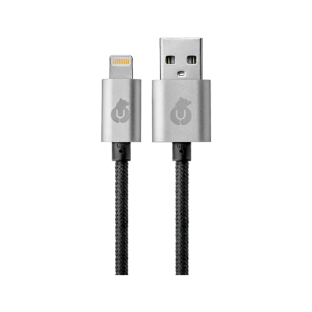 uBear кабель USB A/Lightning 1м (черный) DC01BL01-I5