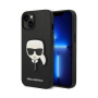 Karl Lagerfeld чехол для iPhone 14 Saffiano Karl's Head (черный) KLHCP14SSAPKHK Karl Lagerfeld чехол для iPhone 14 Saffiano Karl's Head (черный) KLHCP14SSAPKHK