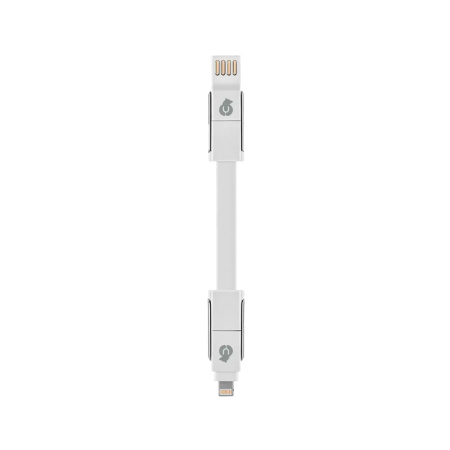 uBear кабель Life Switch Key Ring Cable 6в1 (белый) DC09WH61-AD