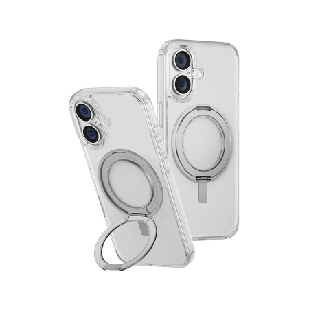 Uniq чехол для iPhone 16 Swivix with 360-Rotating MagSafe (прозрачный) IP6.1(2024)-SWVCLR Uniq чехол для iPhone 16 Swivix with 360-Rotating MagSafe (прозрачный) IP6.1(2024)-SWVCLR