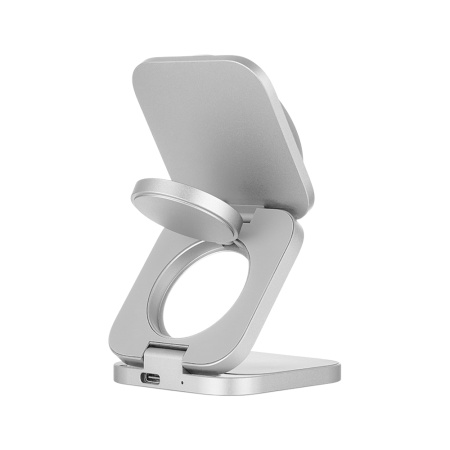 uBear БЗУ Balance Slim Qi2 3 в 1 (серебристый) WL24SL31BS-AW