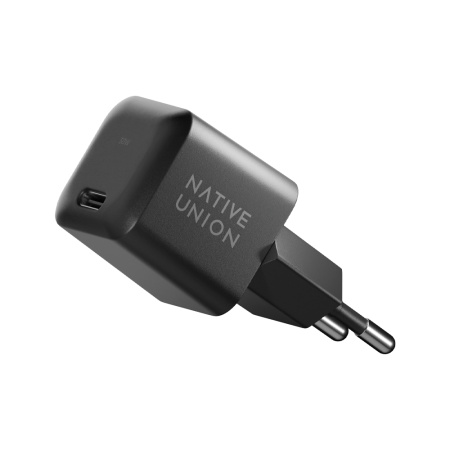 Native Union СЗУ PD Fast GaN Charger 30W Type-C (черный) FAST-PD30-2-BLK-EU Native Union СЗУ PD Fast GaN Charger 30W Type-C (черный) FAST-PD30-2-BLK-EU