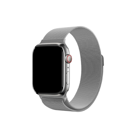 uBear ремешок Spark (M/L) 46/49 мм (серебристый) WB04SL02ML-AW