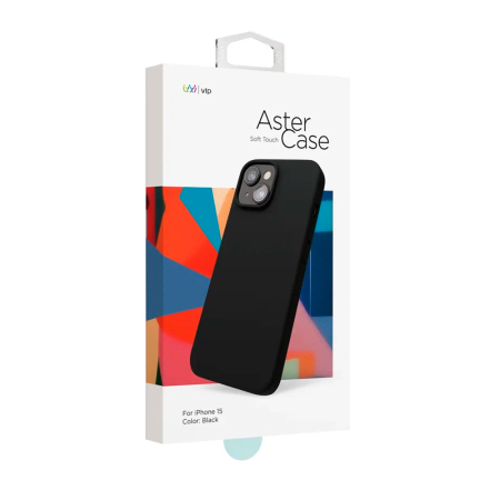 VLP чехол для iPhone 15 Aster (черный) 1057025 VLP чехол для iPhone 15 Aster (черный) 1057025