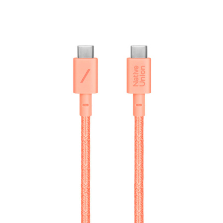 Native Union кабель Type-C/Type-C Belt 1.2м (светло-оранжевый) BELT-C-APR-2-NP