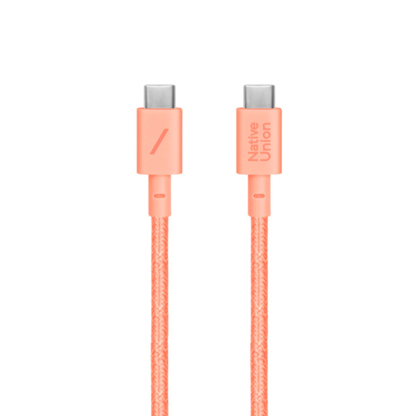 Native Union кабель Type-C/Type-C Belt 1.2м (светло-оранжевый) BELT-C-APR-2-NP