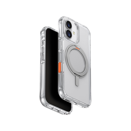 Uniq чехол для iPhone 17 Swivix with 360-Rotating MagSafe (прозрачный) IP6.3(2025)-SWVLCLR