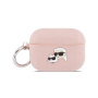 Lagerfeld чехол для AirPods Pro 3 PU Head Karl & Choup (розовый) KLAP3PGKCPP
