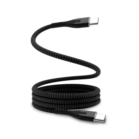 Statik кабель Type-C/Type-C MagStack Pro 100W 1м (черный) PUP-0550-3FT-CC