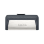 SanDisk флеш накопитель Ultra Dual Drive Type-C + USB A 64GB (черный) SDDDC2-064G-G46
