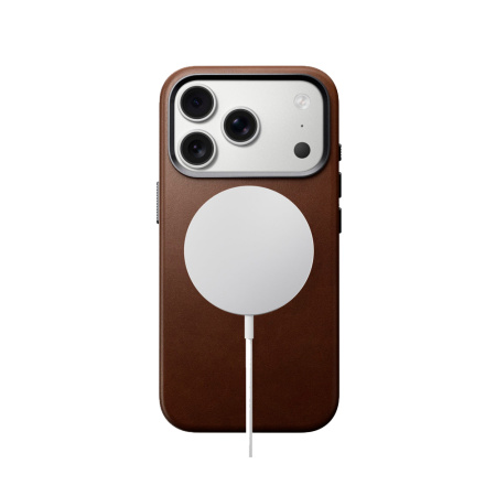 Nomad чехол для iPhone 17 Pro Traditional Leather Case MagSafe (темно-коричневый) NM011949858