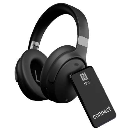 Lyambda наушники беспроводные накладные с шумоподавлением LTW150-BK (черный) LTW150-BK