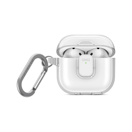 Uniq чехол для AirPods 4 Glase Pro TPU Lock (прозрачный) AIRPODS(2024)-GLSPGCLR