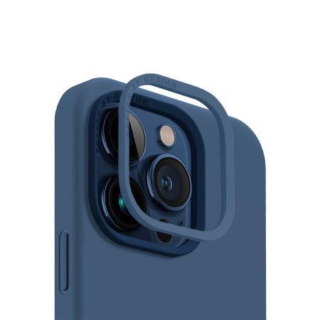 Uniq чехол для iPhone 15 Pro Lino MagSafe (синий) IP6.1P(2023)-LINOHMBLU