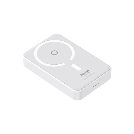 Baseus внешний аккумулятор MagSafe с подставкой MagPro 20W 5000mAh (белый) P10064101223-00