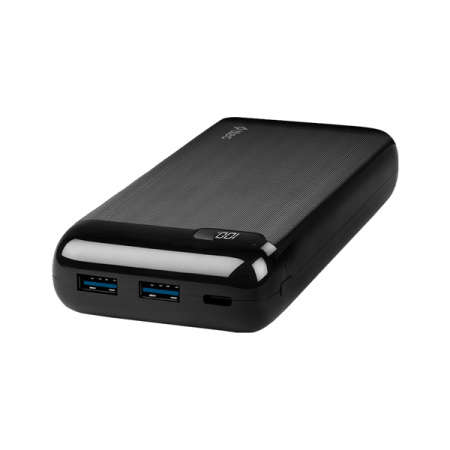 Ttec внешний аккумулятор PowerSlim LCD 20000mAh (черный) 2BB186S