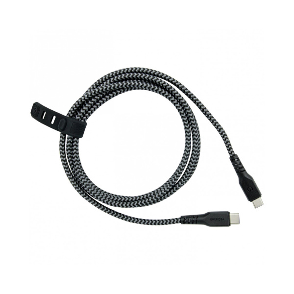 EnergEA кабель Type-C/Type-C FibraTough 1.5м (черный) CBL-FTCC5G-BLK150 EnergEA кабель Type-C/Type-C FibraTough 1.5м (черный) CBL-FTCC5G-BLK150