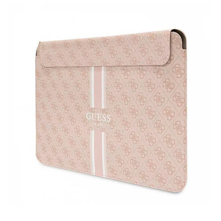 Guess чехол-папка для MacBook 14.2 Sleeve 4G Stripes (розовый) GUCS14P4RPSP