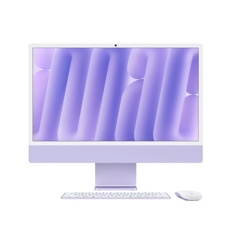 Apple iMac 24" 2024 M4 8CPU/8GPU/16GB/256GB SSD (фиолетовый) Apple iMac 24" 2024 M4 8CPU/8GPU/16GB/256GB SSD (фиолетовый)