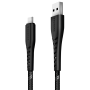 EnergEA кабель USB A/Type-C NyloFlex 1.5м (черный) CBL-NFAC5U-BLK150