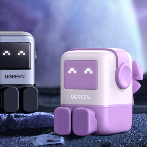 Ugreen СЗУ Nexode RG 65W 2х Type-C + USB A (фиолетовый) 35291_