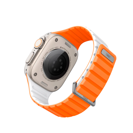 Uniq ремешок Revix Evo 46/49 мм (оранжевый/белый) 49MM-REVEAORGWHT