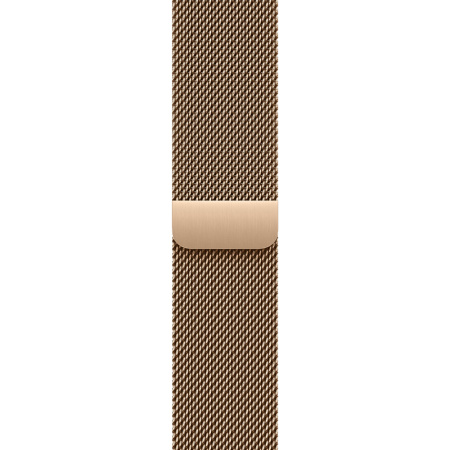 Apple Watch 10 46mm, титан, золотой, миланская золотая петля M/L