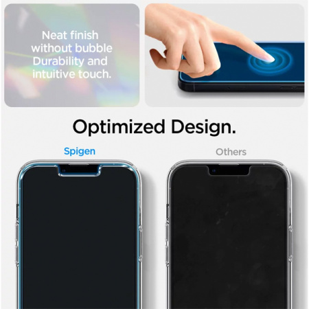 Spigen чехол для iPhone 14 Crystal Pack + стекло (прозрачный) ACS05069