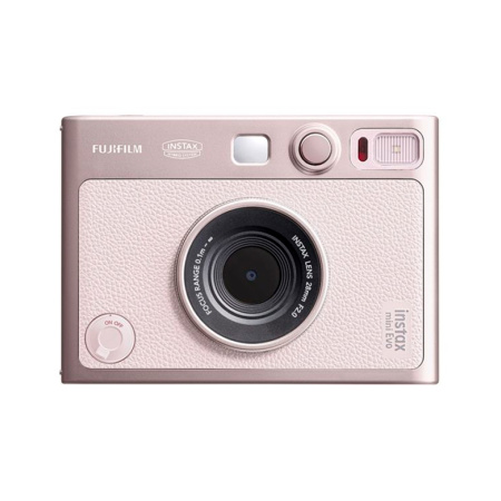 Fujifilm фотоаппарат моментальной печати Instax Mini Evo (розовый)