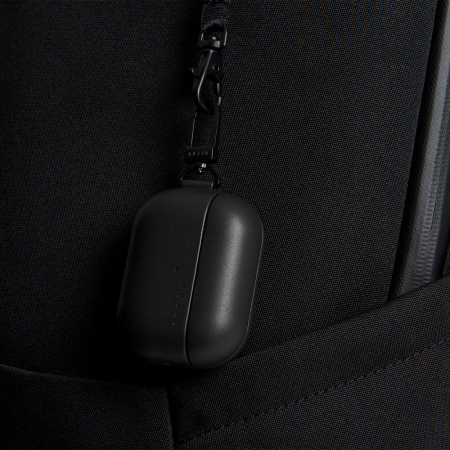 Mujjo чехол для AirPods Pro 2 Leather Case (черный) MUJJO-AP-001-BK