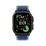 Apple Watch Ultra 3 49mm, черный, Trail Loop M/L синий ремешок