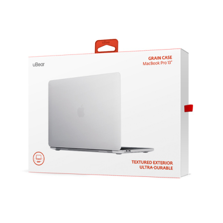 uBear накладка для MacBook Pro 13.3 Grain Case (белый) CS157WH13GR-MBP20 uBear накладка для MacBook Pro 13.3 Grain Case (белый) CS157WH13GR-MBP20