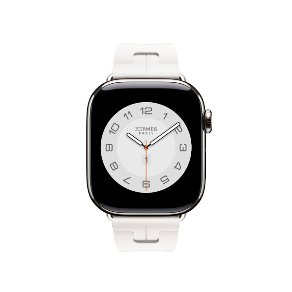 Apple ремешок Hermes Blanc Kilim 46/49 мм (белый)