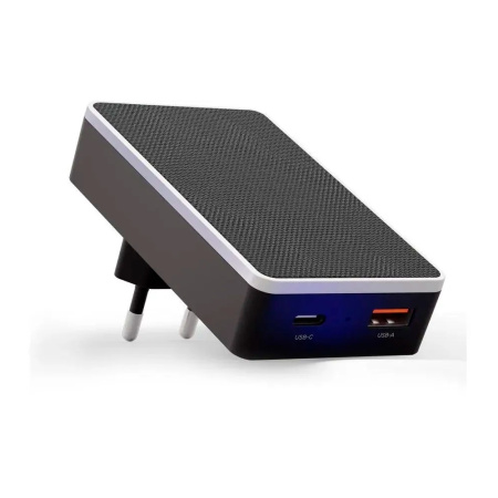 VLP СЗУ 20W Type-C + USB A (черный) vlp-WC20-01-BK