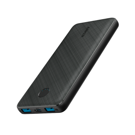 Anker внешний аккумулятор PowerCore Slime 10000mAh (черный) A1247G11 Anker внешний аккумулятор PowerCore Slime 10000mAh (черный) A1247G11