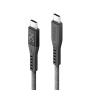 EnergEA кабель Type-C/Type-C PD240W 5A Display Nanoweave Magnetic 1.5м (черный) CBL-DFLCC-BLK150M
