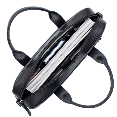 Lakestone сумка для MacBook 14.2 Stanley нат. кожа (черный) 9210101/BL