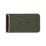 Transcend внешний SSD External ESD380C Type-C + USB A 1TB (темно-зеленый) TS1TESD380C Transcend внешний SSD External ESD380C Type-C + USB A 1TB (темно-зеленый) TS1TESD380C
