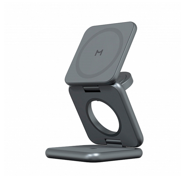 Magssory-БЗУ-Fold-Ultra-Qi2-3-в-1-(серый)-WCH083m 2