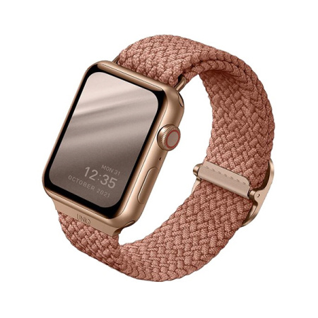Uniq ремешок Aspen Strap Braided 46/49 мм (розовый) 44MM-ASPPNK