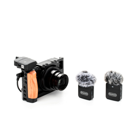 Seramonic Blink100 B2 петличный микрофон беспроводной MIC (2 шт.) (черный)