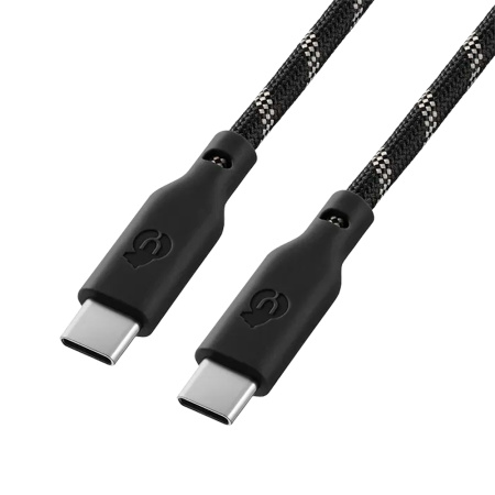uBear кабель Type-C/Type-C Trend Cable 1.2м (черный/бежевый) DC28BB12TR-CC