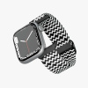 Levelo ремешок Crisben Watch Strap 46/49 мм (черный/белый) LVLCRS49BKWH