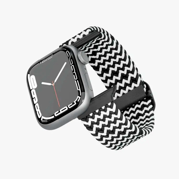 Levelo ремешок Crisben Watch Strap 46/49 мм (черный/белый) LVLCRS49BKWH Levelo ремешок Crisben Watch Strap 46/49 мм (черный/белый) LVLCRS49BKWH