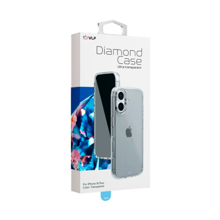 VLP чехол для iPhone 16 Diamond (прозрачный) 10510016 VLP чехол для iPhone 16 Diamond (прозрачный) 10510016